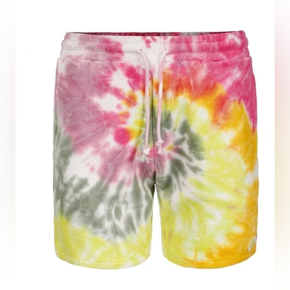 Towel Club Tie Dye Soft Towel Material Shorts